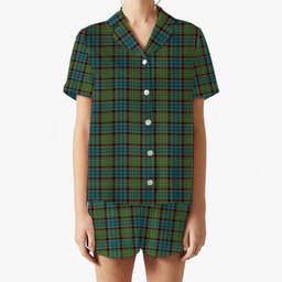 ScotsTee Shop Scottish MacNeacail Hunting Ancient Women's Short Sleeve Short Set Tartan Pyjama Set