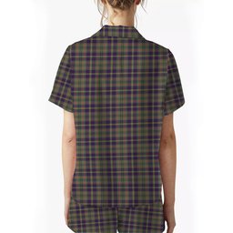 ScotsTee Shop Scottish Taylor Weathered Women's Short Sleeve Short Set Tartan Pyjama Set