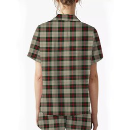 ScotsTee Shop Scottish Hohenzollern Women's Short Sleeve Short Set Tartan Pyjama Set
