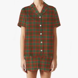 ScotsTee Shop Scottish Hunter USA Ancient Women's Short Sleeve Short Set Tartan Pyjama Set