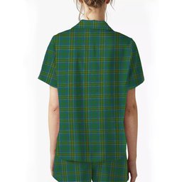 ScotsTee Shop Scottish Hunter of Hunterston Ancient Women's Short Sleeve Short Set Tartan Pyjama Set