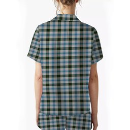 ScotsTee Shop Scottish Henderson Dress 1 Women's Short Sleeve Short Set Tartan Pyjama Set