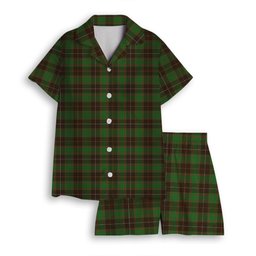 ScotsTee Shop Scottish MacFie Hunting Ancient Women's Short Sleeve Short Set Tartan Pyjama Set