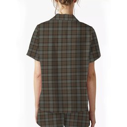ScotsTee Shop Scottish Outlander Fraser Women's Short Sleeve Short Set Tartan Pyjama Set