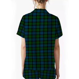 ScotsTee Shop Scottish McKie Women's Short Sleeve Short Set Tartan Pyjama Set