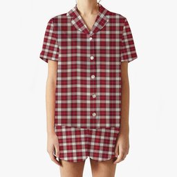 ScotsTee Shop Scottish McPhee Dress Modern Women's Short Sleeve Short Set Tartan Pyjama Set