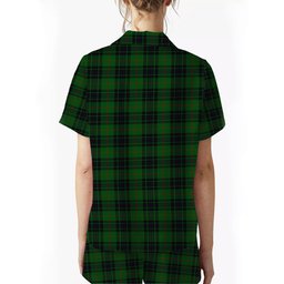 ScotsTee Shop Scottish MacKinross Women's Short Sleeve Short Set Tartan Pyjama Set