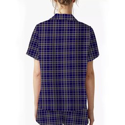 ScotsTee Shop Scottish Ochterlony Women's Short Sleeve Short Set Tartan Pyjama Set