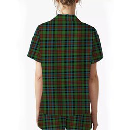 ScotsTee Shop Scottish MacDuff Hunting Ancient Women's Short Sleeve Short Set Tartan Pyjama Set