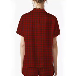 ScotsTee Shop Scottish MacColl 2 Women's Short Sleeve Short Set Tartan Pyjama Set