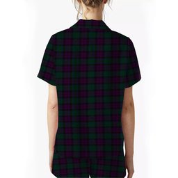 ScotsTee Shop Scottish MacArthur of Milton Hunting Women's Short Sleeve Short Set Tartan Pyjama Set