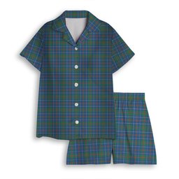 ScotsTee Shop Scottish MacHardy Ancient SC Women's Short Sleeve Short Set Tartan Pyjama Set