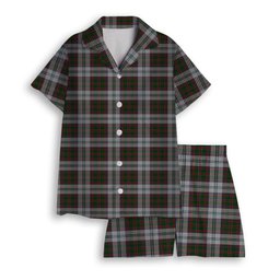ScotsTee Shop Scottish Stewart of Appin Dress Women's Short Sleeve Short Set Tartan Pyjama Set