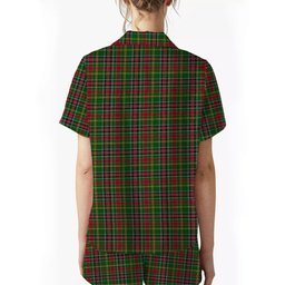 ScotsTee Shop Scottish Hunter Wilsons Women's Short Sleeve Short Set Tartan Pyjama Set