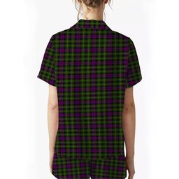 ScotsTee Shop Scottish Wilsons 064 Women's Short Sleeve Short Set Tartan Pyjama Set