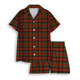 ScotsTee Shop Scottish McNeacail Ancient Women's Short Sleeve Short Set Tartan Pyjama Set
