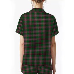 ScotsTee Shop Scottish McFarlane Hunting Women's Short Sleeve Short Set Tartan Pyjama Set
