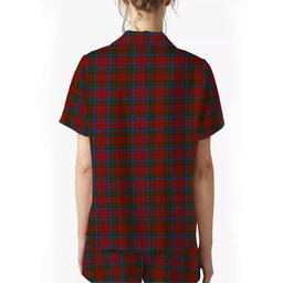 ScotsTee Shop Scottish Matheson 1831 Women's Short Sleeve Short Set Tartan Pyjama Set