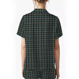 ScotsTee Shop Scottish Ogilvie (Ogilvy) Hunting Women's Short Sleeve Short Set Tartan Pyjama Set
