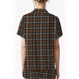 ScotsTee Shop Scottish MacLaren Weathered Women's Short Sleeve Short Set Tartan Pyjama Set