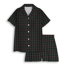 ScotsTee Shop Scottish Penman 2 Women's Short Sleeve Short Set Tartan Pyjama Set