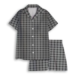 ScotsTee Shop Scottish Wallace Dress Women's Short Sleeve Short Set Tartan Pyjama Set