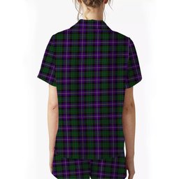 ScotsTee Shop Scottish MacRae Hunting 1 Women's Short Sleeve Short Set Tartan Pyjama Set
