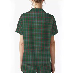 ScotsTee Shop Scottish Spence Fragment Modern Clan Women's Short Sleeve Short Set Tartan Pyjama Set