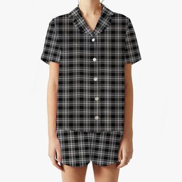 ScotsTee Shop Scottish Menzies 1938 Women's Short Sleeve Short Set Tartan Pyjama Set