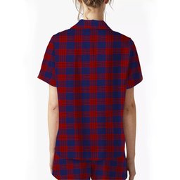 ScotsTee Shop Scottish Robinson Dress Pendleton 1 Women's Short Sleeve Short Set Tartan Pyjama Set