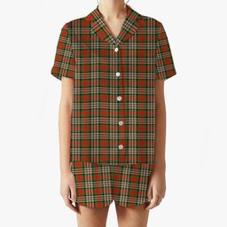 ScotsTee Shop Scottish McGill Ancient Women's Short Sleeve Short Set Tartan Pyjama Set