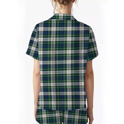 ScotsTee Shop Scottish Gordon Dress Ancient Women's Short Sleeve Short Set Tartan Pyjama Set