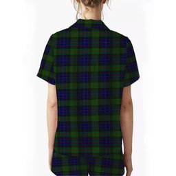 ScotsTee Shop Scottish Jamieson Women's Short Sleeve Short Set Tartan Pyjama Set