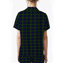 ScotsTee Shop Scottish Gunn Women's Short Sleeve Short Set Tartan Pyjama Set