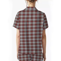 ScotsTee Shop Scottish Seller Reproduction Dress Women's Short Sleeve Short Set Tartan Pyjama Set