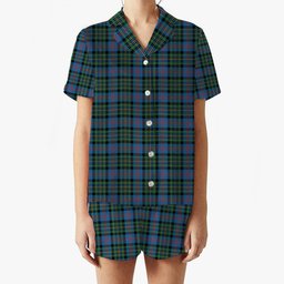 ScotsTee Shop Scottish MacCallum of Berwick Ancient Women's Short Sleeve Short Set Tartan Pyjama Set