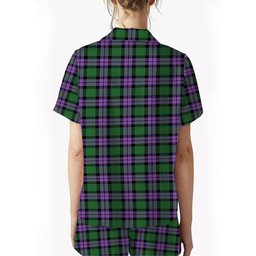 ScotsTee Shop Scottish MacArthur of Milton Ancient Women's Short Sleeve Short Set Tartan Pyjama Set