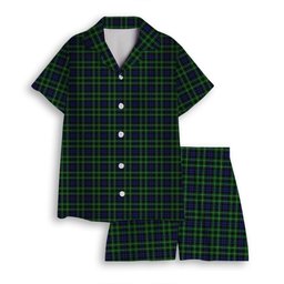 ScotsTee Shop Scottish Graham of Montrose Women's Short Sleeve Short Set Tartan Pyjama Set