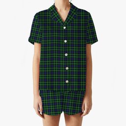 ScotsTee Shop Scottish Graham of Montrose Women's Short Sleeve Short Set Tartan Pyjama Set