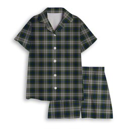 ScotsTee Shop Scottish Gordon Dress 4 Women's Short Sleeve Short Set Tartan Pyjama Set