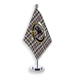 ScotsTee Shop Scottish Little Arisaid Ancient Crest Tartan Desk Flag Plaid Table Flag