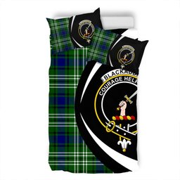 ScotsTee Shop Scottish Blackadder Clan Badge Tartan Bedding Set Circle Style