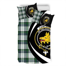ScotsTee Shop Scottish Campbell of Cawdor Dress Ancient 2 Clan Badge Tartan Bedding Set Circle Style