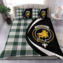ScotsTee Shop Scottish Campbell of Cawdor Dress Ancient 2 Clan Badge Tartan Bedding Set Circle Style