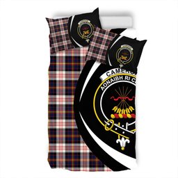 ScotsTee Shop Scottish Cameron of Erracht Dress Modern 2 Clan Badge Tartan Bedding Set Circle Style