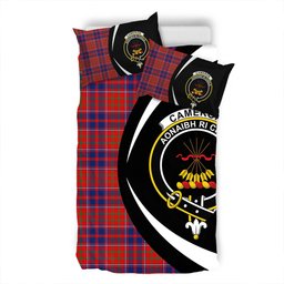 ScotsTee Shop Scottish Cameron of Locheil Modern 2 Clan Badge Tartan Bedding Set Circle Style