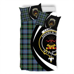 ScotsTee Shop Scottish Cameron of Erracht #3 Ancient 2 Clan Badge Tartan Bedding Set Circle Style