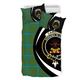 ScotsTee Shop Scottish Cameron of Lochiel Hunting Ancient 2 Clan Badge Tartan Bedding Set Circle Style