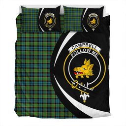 ScotsTee Shop Scottish Campbell of Breadalbane Ancient 2 Clan Badge Tartan Bedding Set Circle Style
