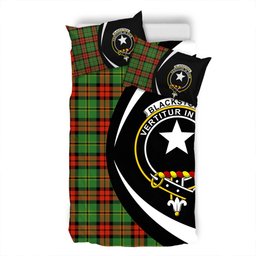 ScotsTee Shop Scottish Blackstock Hunting Ancient Clan Badge Tartan Bedding Set Circle Style